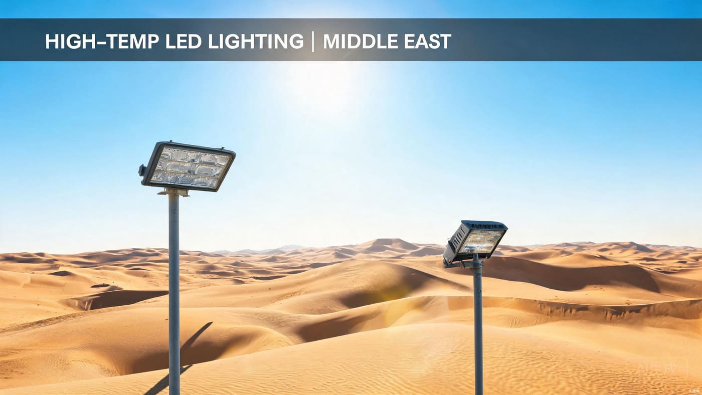 High-Temperature LED Lighting Solutions for Middle East Climates