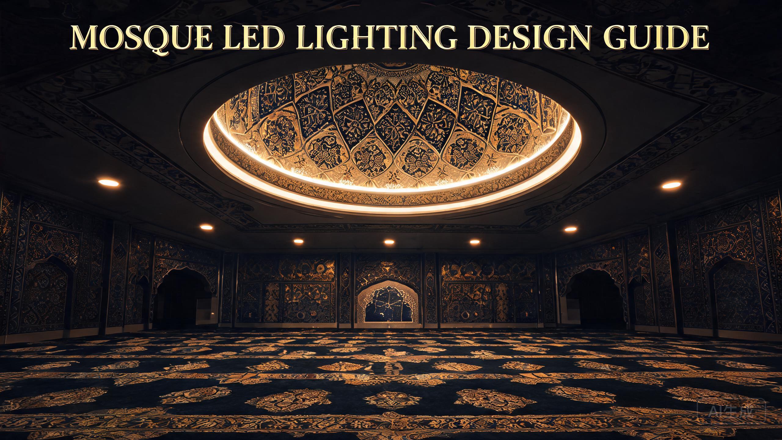 Mosque LED Lighting Design Guide: Illuminating Islamic Architecture