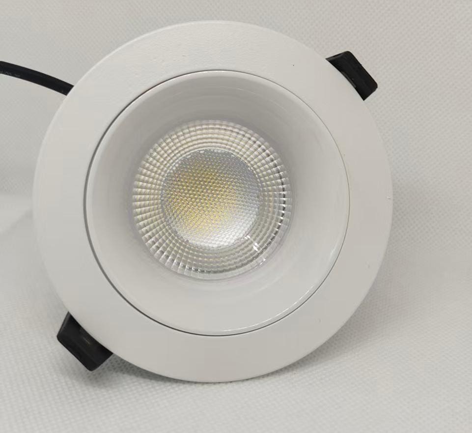 Large Format Commercial LED Downlight — High-power 8-45W downlight for large commercial spaces