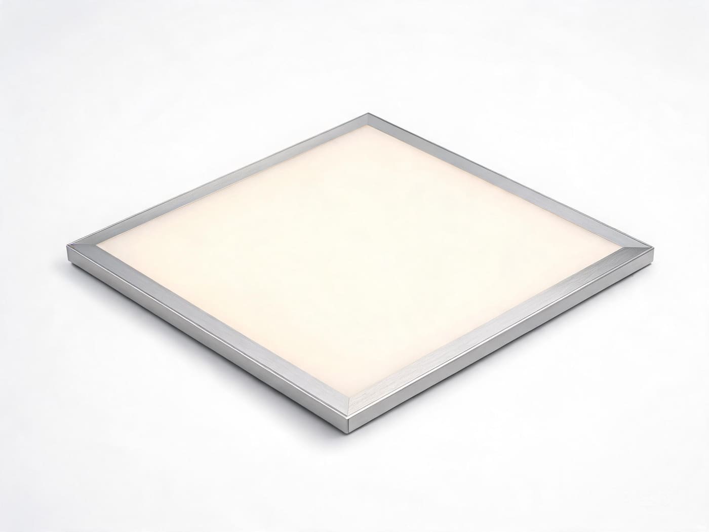 Ultra-Thin LED Panel Light — 10mm slim edge-lit design with 110-130 lm/W