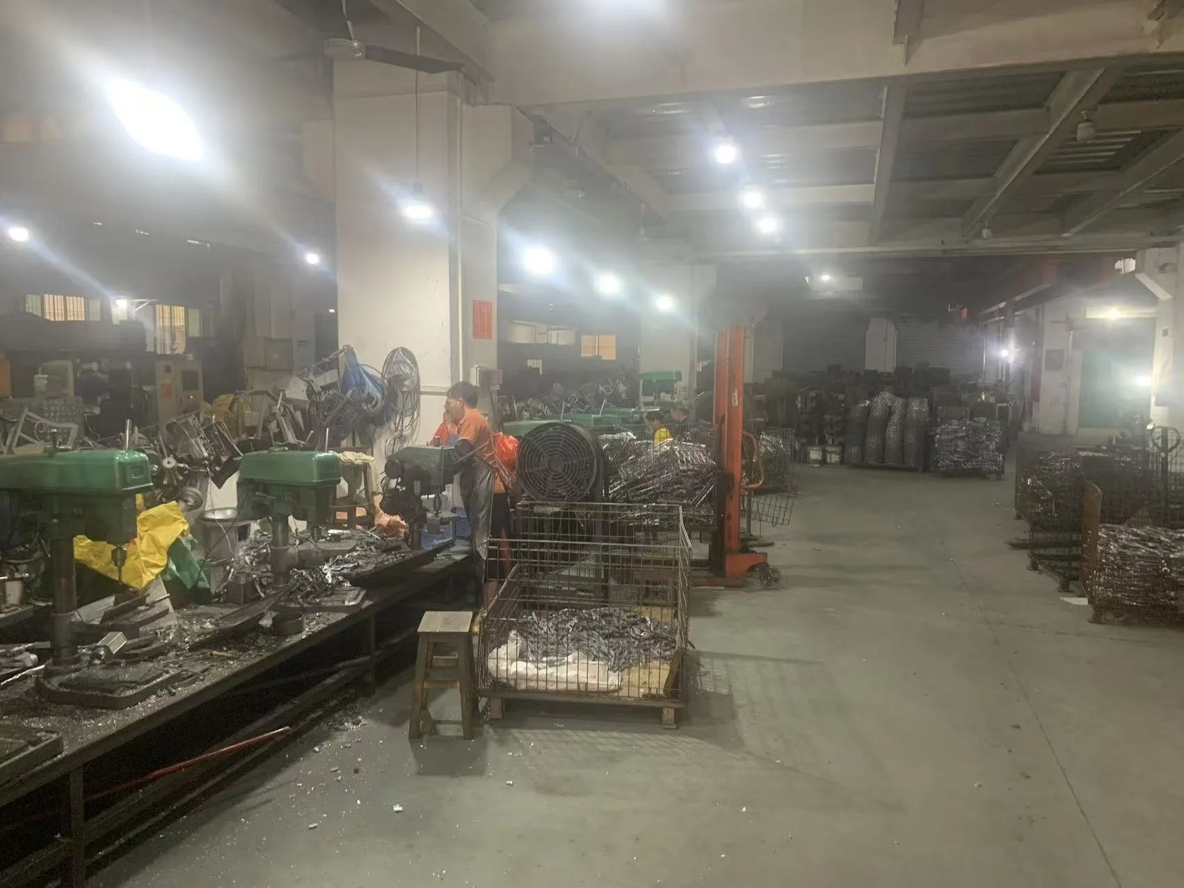 Batch production of LED lights